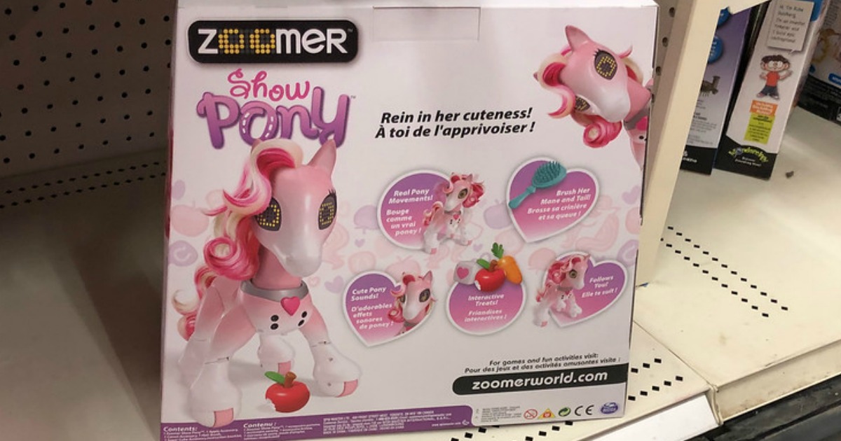 zoomer show pony walmart