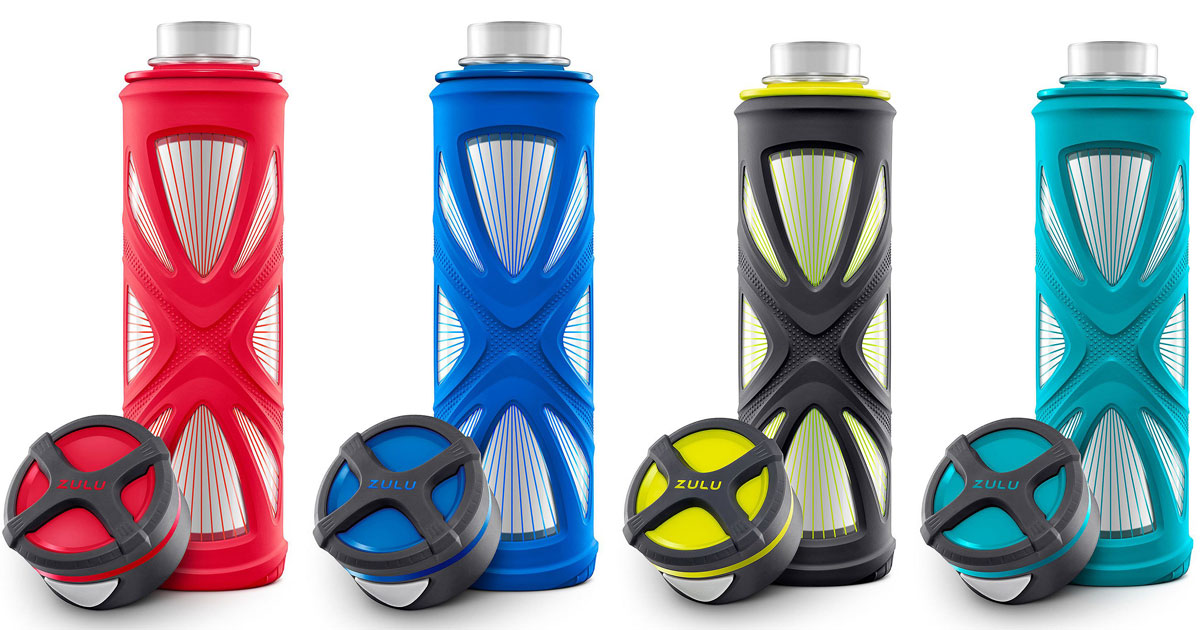 Sam's Club: ZULU 2-Pack Glass Water Bottle Set Just $9.91 Shipped (Only ...