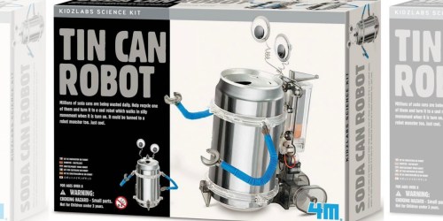 Amazon: 4M Tin Can Robot ONLY $6 (Regularly $15)