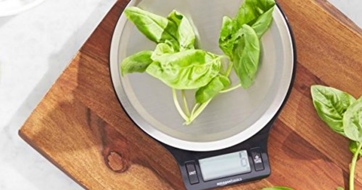 AmazonBasics Digital Kitchen Scale Just 6.98 + More