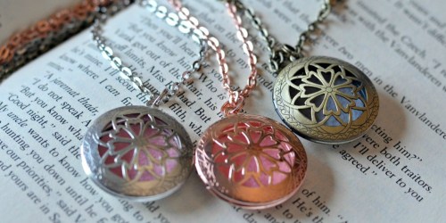 Plant Therapy Aromatherapy Diffuser Locket Necklace $7.49 Shipped (Use w/ Essential Oils)