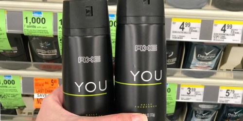 Axe Body Sprays Only $2.50 Each at Walgreens After Rewards