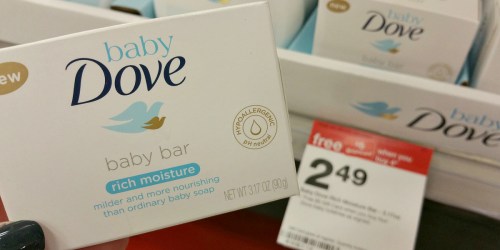 Baby Dove Bars Just 99¢ Each at Target After Gift Card + More