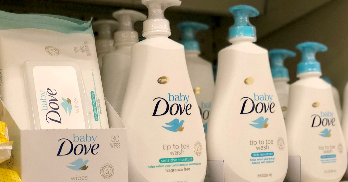 target dove baby wash