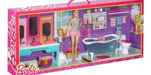 Kohl’s Cardholders: Barbie & Chelsea Bathroom Playset Only $16.79 Shipped