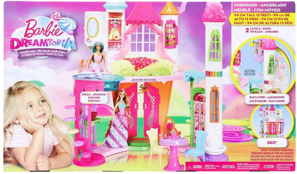 barbie dreamtopia sweetville castle argos