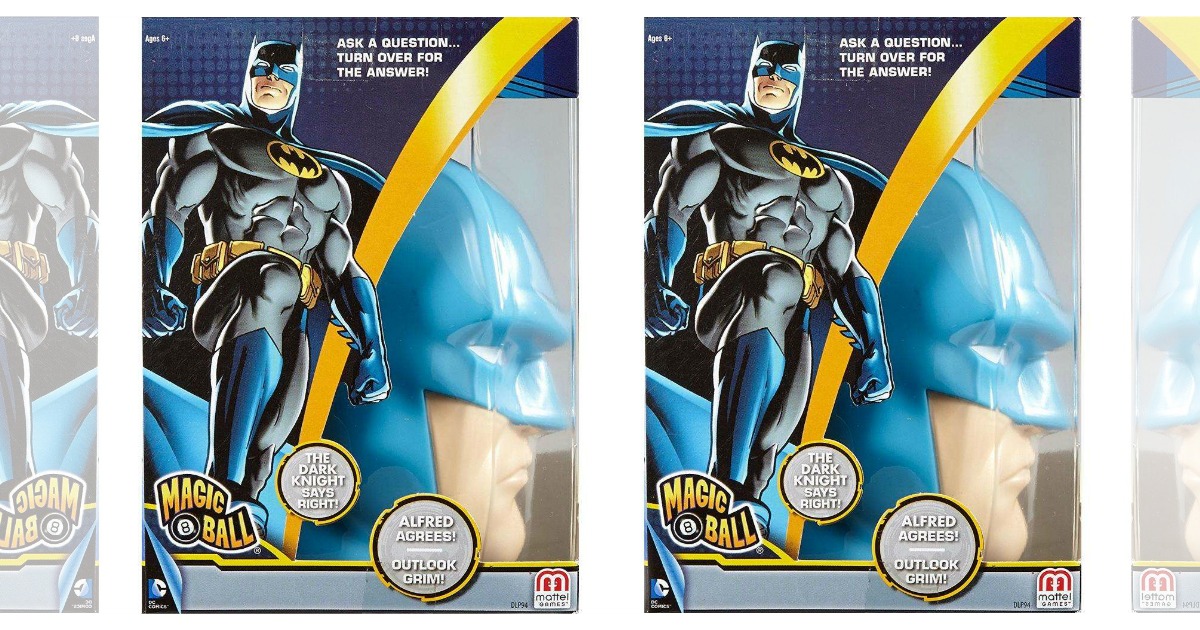 Walmart: Magic 8 Ball Batman ONLY $ (Regularly $9) - Great Stocking  Stuffer