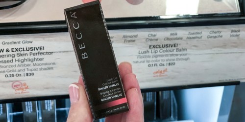 Ulta Beauty: 50% Off BECCA Lush Lip + Stocking Stuffers Just $1.50 Each (Regularly $5)