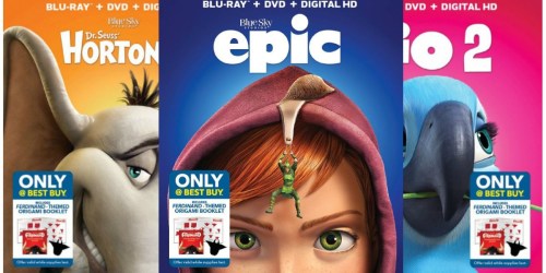 Best Buy: Blu-ray Movies $7.99 Shipped (Epic, Rio & More) + FREE Movie Voucher To Ferdinand