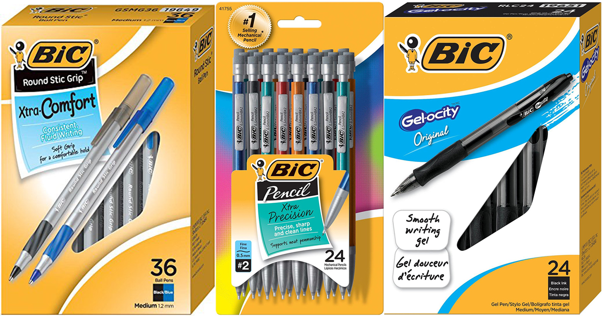 Amazon BIC 24Count Mechanical Pencils Only 2.52 Shipped & More
