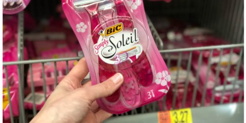 HOT $3/1 BIC Disposable Razor Pack Coupon = Better Than FREE At Walmart After Cash Back