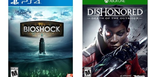HUGE Savings On PS4 and Xbox One Games (BioShock, Dishonored, Wolfenstein & More)