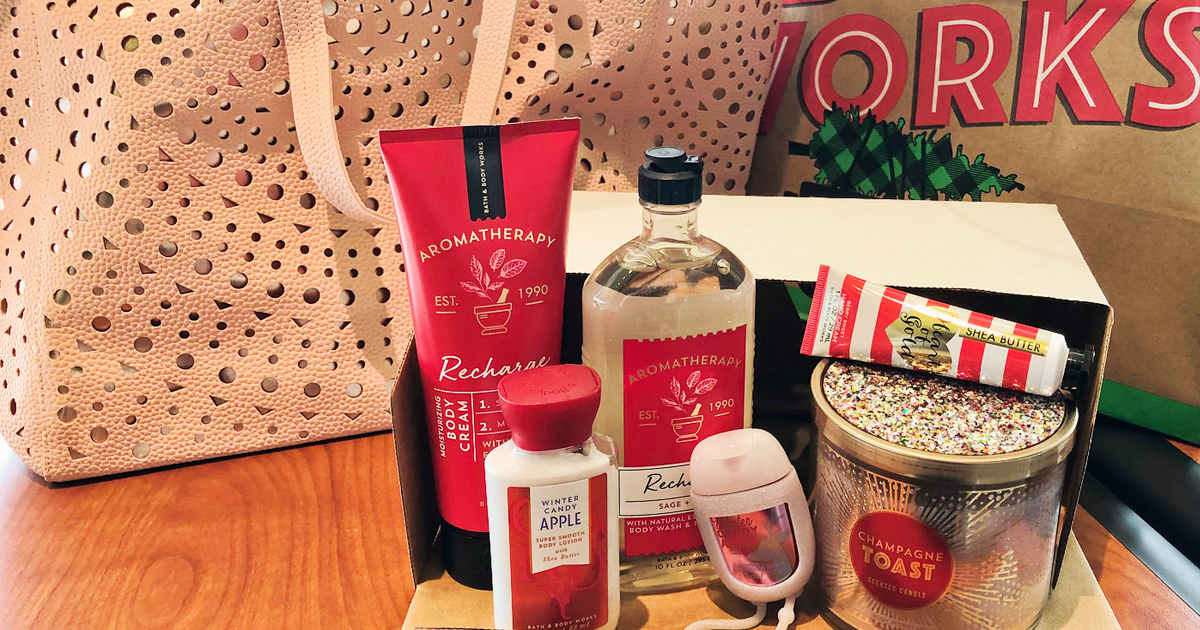 Bath & Body Works Black Friday Tote Just 30.99 Shipped (116 Value) Hip2Save
