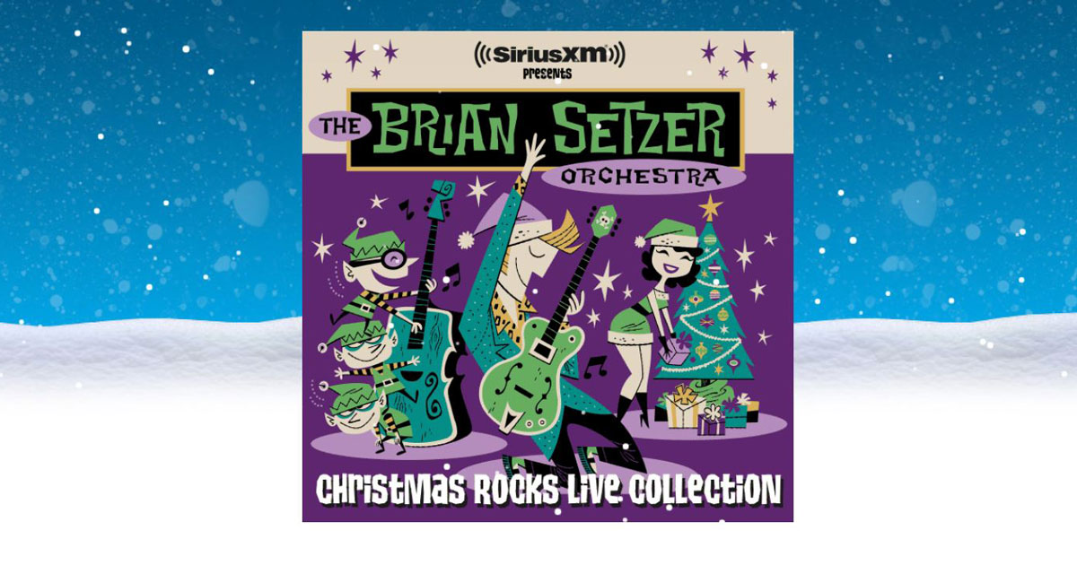 FREE The Brian Setzer Orchestra Christmas Rocks Live Collection Album (MP3 Download) - Hip2Save