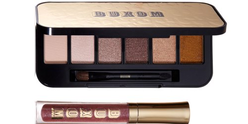 Buxom Cosmetics Eyeshadow Palette AND Lip Polish ONLY $21 Shipped ($105 Value)