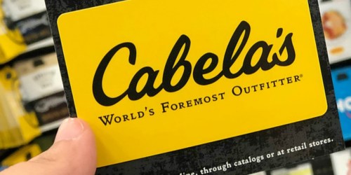 $100 Cabela’s Gift Card Just $80 Shipped