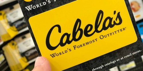 $100 Cabela’s Gift Card Only $80 Shipped
