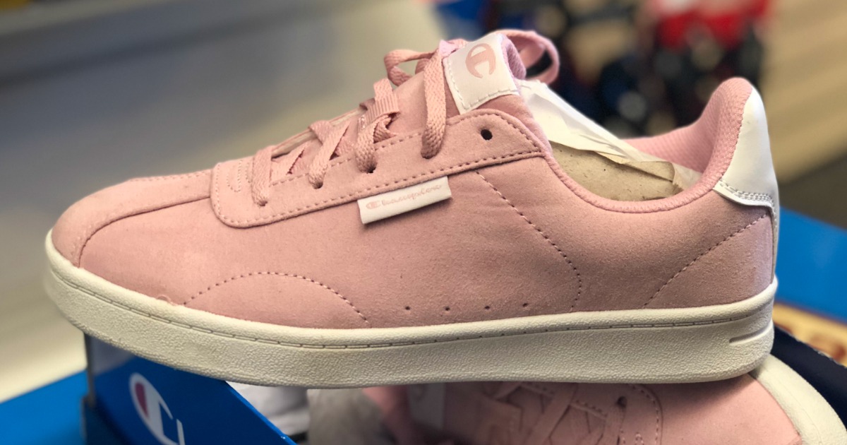 pink champion shoes payless