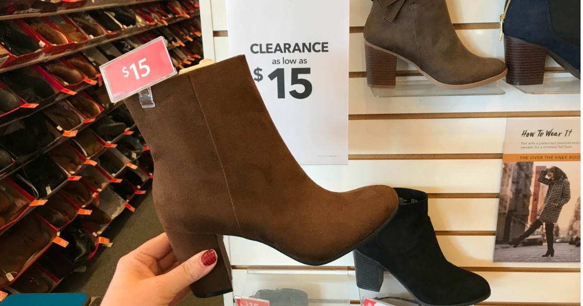 Payless women's boots on sale clearance