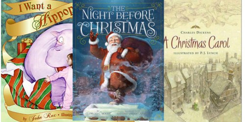 Christmas Hardcover Books As Low As $3.98 (Regularly $18) + More HOT Book Deals