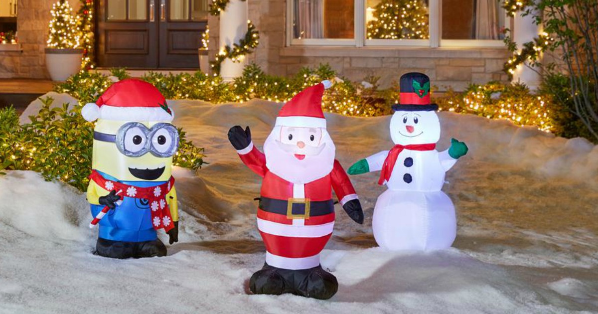 Up to 75% Off Christmas Clearance at Home Depot = Inflatables Starting at $5 Shipped (Regularly $20)