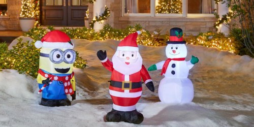 Up to 75% Off Christmas Clearance at Home Depot = Inflatables Starting at $5 Shipped (Regularly $20)