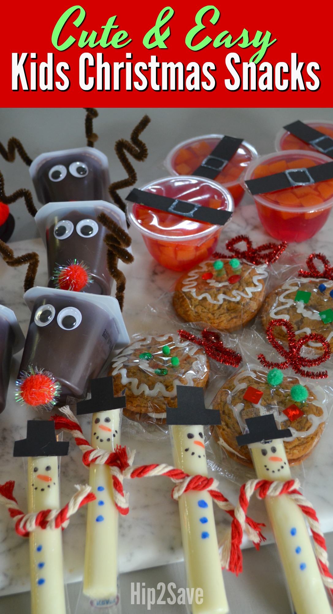4 Creative & EASY Kids Christmas Snack Ideas ~ Even Non-Pinterest ...