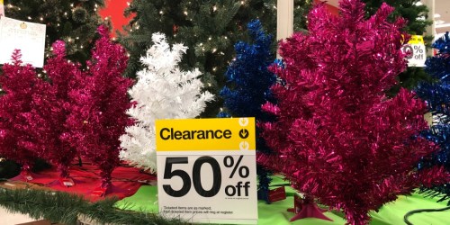 50% Off Christmas Trees at Target + More (In-Store AND Online)