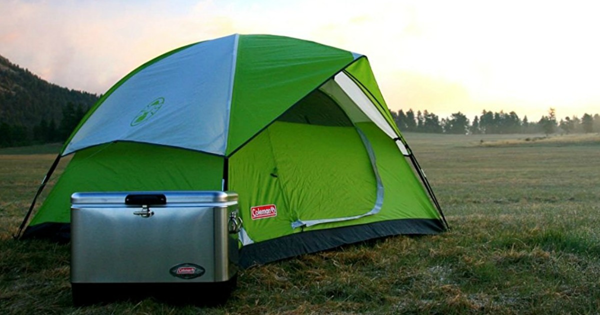 Up to 40% Off Coleman Camping Gear on Amazon = Sundome 3 Person Tent ...