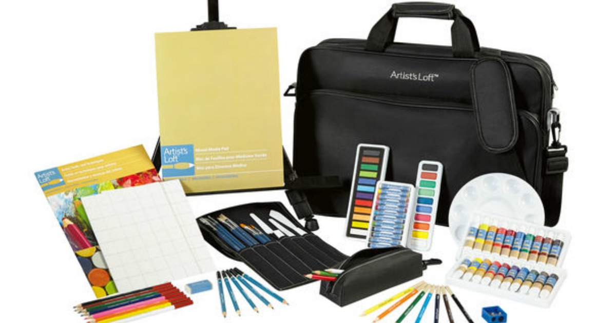 Michaels Complete Art Easel & Portfolio Set Just 22.49 Shipped