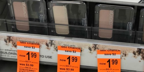 Walgreens: EIGHT CoverGirl Eye Shadows Possibly 92¢ After Rewards (Just 12¢ Each) + More