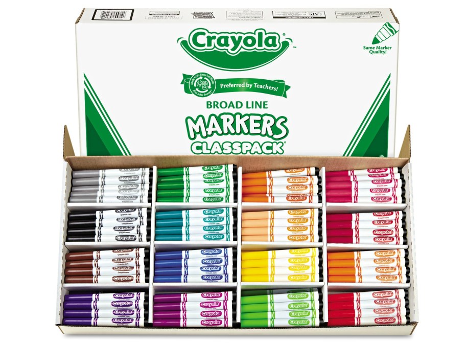 Crayola Broad Line Markers in bulk