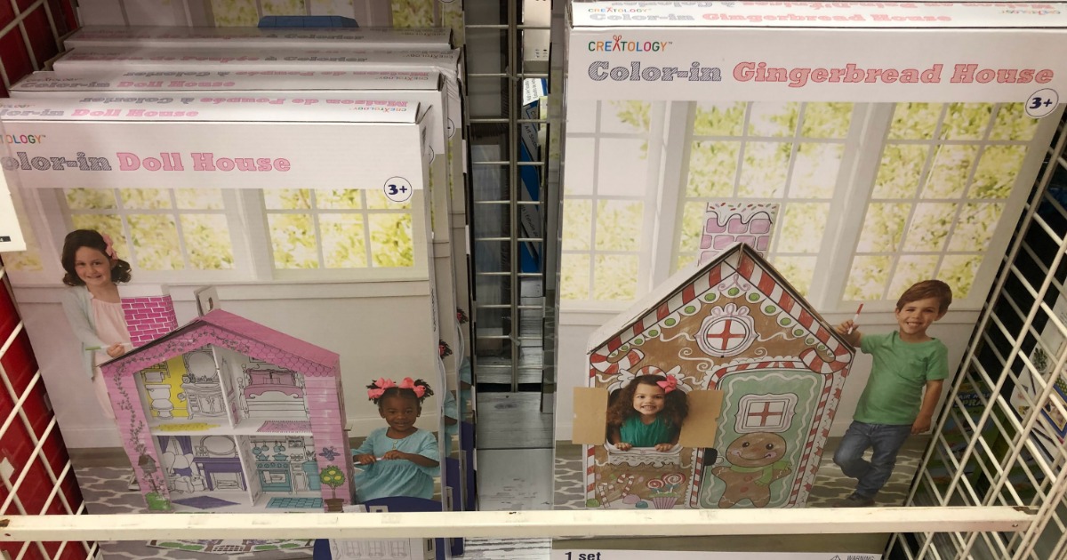 10 Creatology Color In Playhouses At Michaels Regularly 30 Great For Winter Break Hip2save