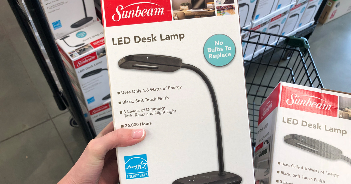 Sunbeam LED Desk Lamp Only $1 at Dollar 