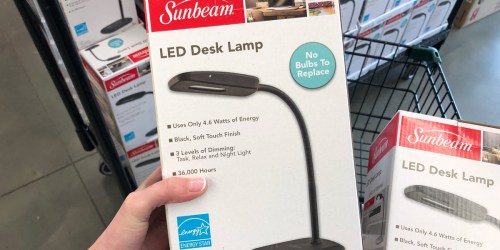 Dollar Tree Find: Sunbeam LED Desk Lamp Only $1
