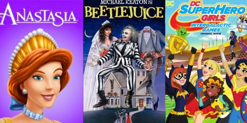 Rent Select Digital Movies for Just 99¢ with Amazon Instant Video (Beetlejuice, Anastasia & More)