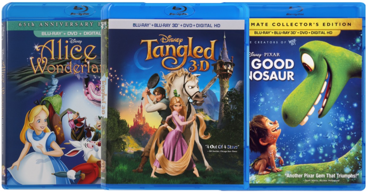 Disney Movie Rewards Blu ray Movies As Low As 750 Points Tangled