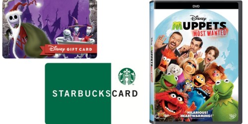 Gift Cards, Movies and More As Low As Only 550 Disney Movie Rewards Points