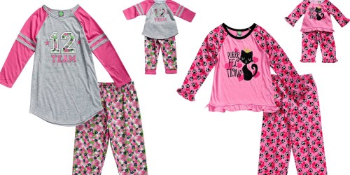 Dollie & Me Girls Pajama Set with Doll Outfit as Low as $11.99 Each (Regularly $44)