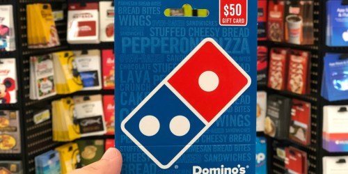 $50 Domino’s eGift Card ONLY $40 & More Discounted eGift Cards
