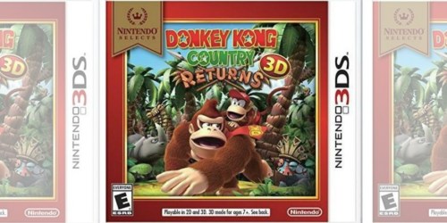 Donkey Kong Country Returns Nintendo 3DS Game Only $15