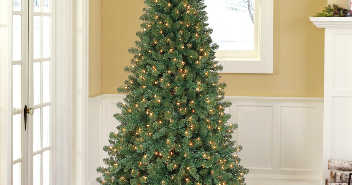 Duncan Fir Pre-lit 7 Foot Christmas Tree Only $54.99 Shipped (regularly 