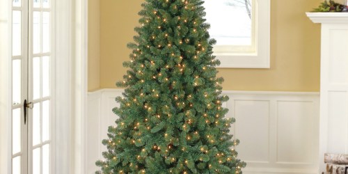 Duncan Fir Pre-Lit 7 Foot Christmas Tree Only $54.99 Shipped (Regularly $89)