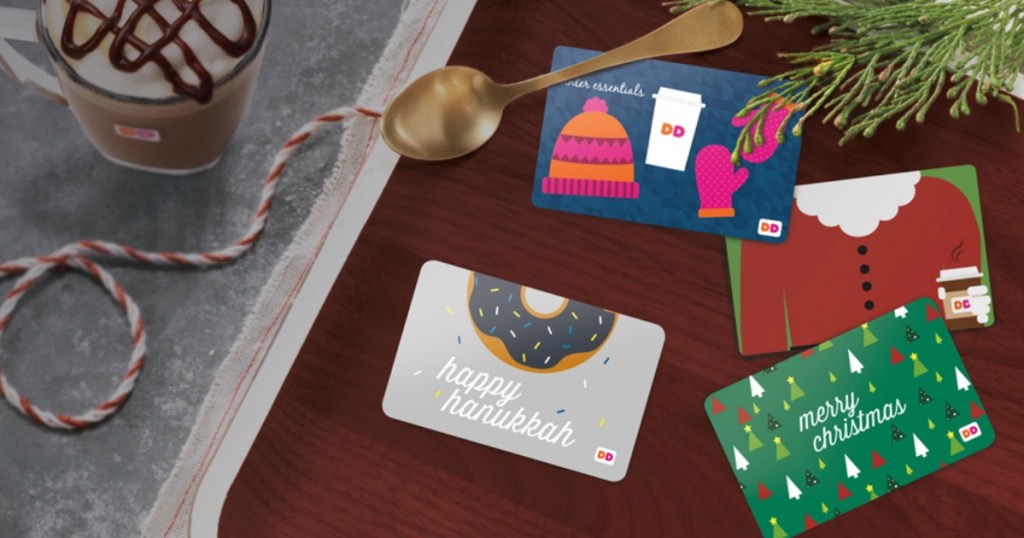 dunkin gift cards
