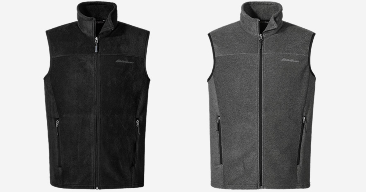 Eddie Bauer Men's Fleece Vests Only $13.34 Shipped (Regularly $40) & More