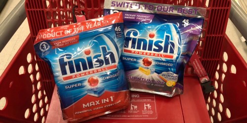 New $1/1 Finish Coupon = Over 60% Off Powerball 45-Count Tabs After Gift Card at Target + More