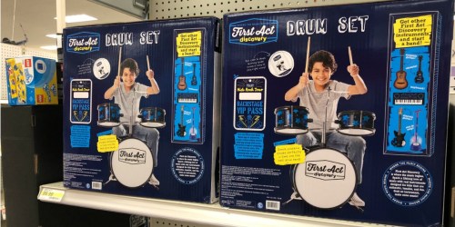 First Act Discovery Drum Set Possibly as Low as Only $22.48 (Regularly $100) at Target