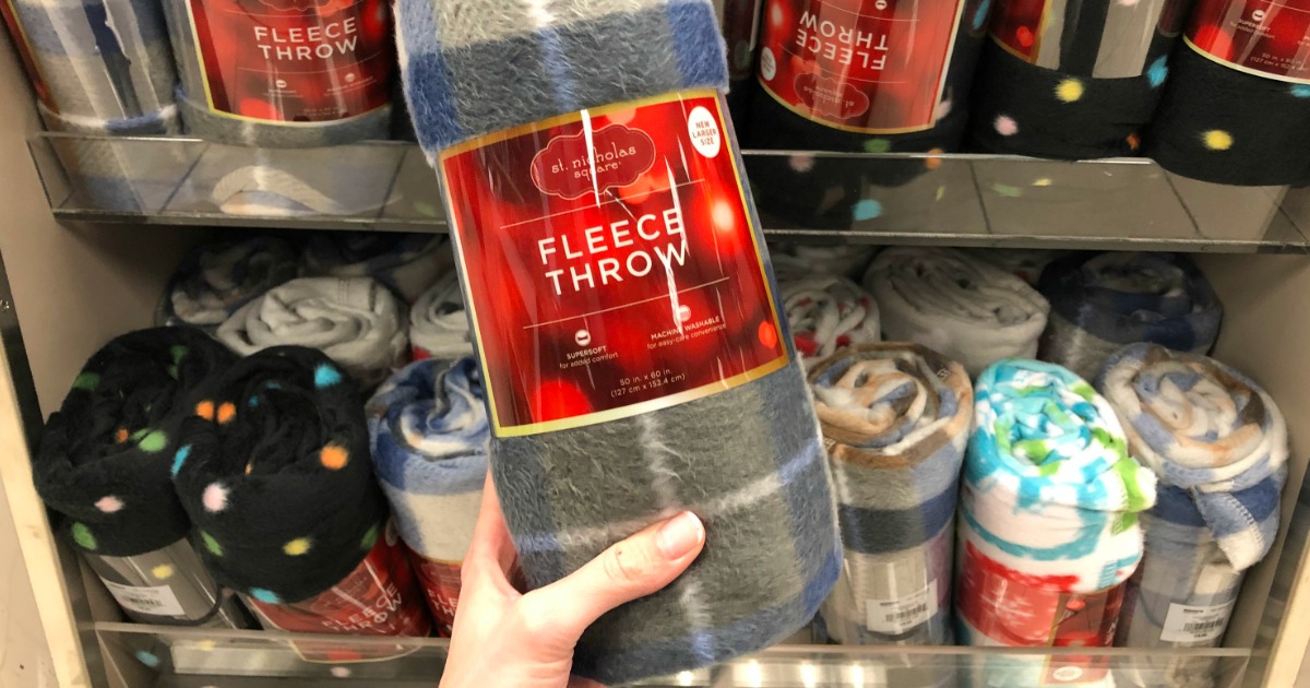 Kohl's Cardholders Fleece Throws 3.49 Shipped (Regularly 9.99