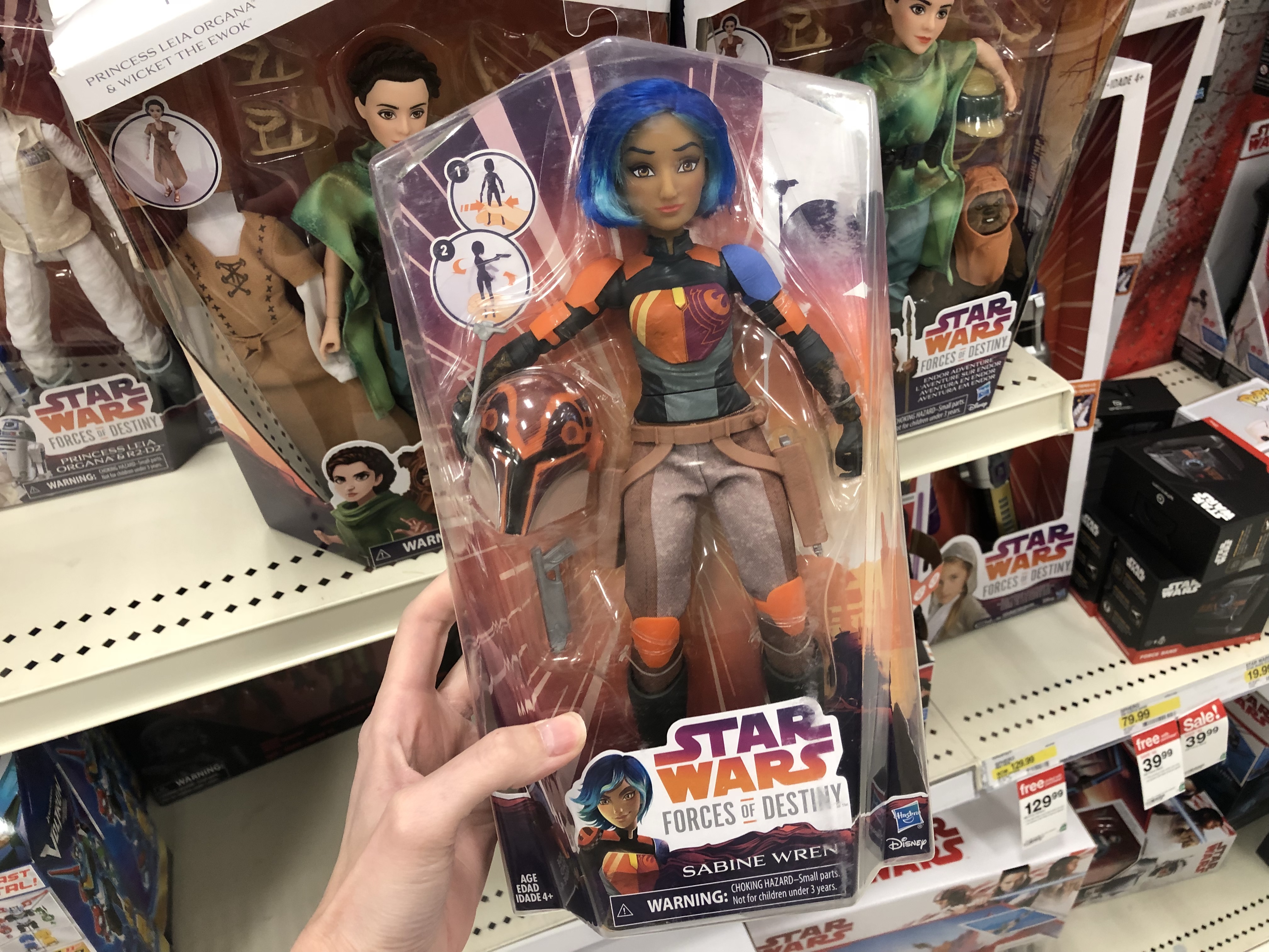 star wars forces of destiny toys
