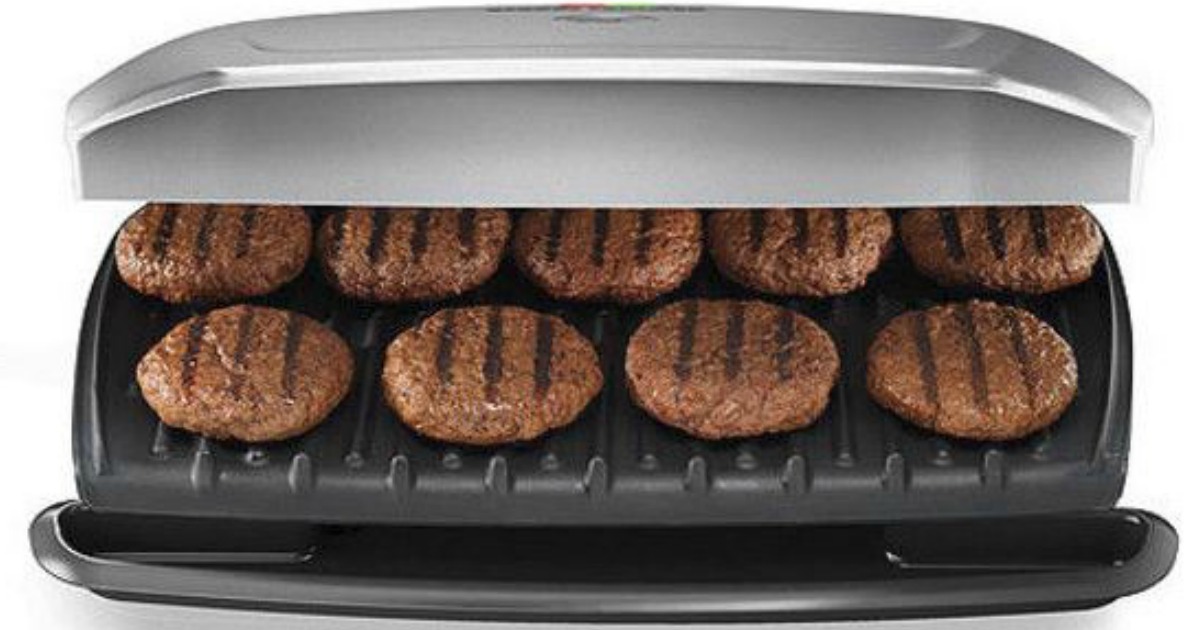 George Foreman Family Size Grill and Panini Press Only $17.99 ...